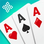 cacheta gin rummy online android application logo